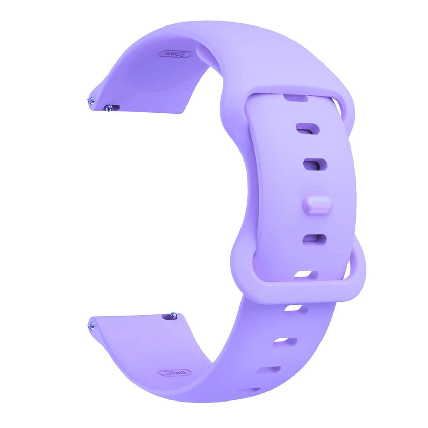 Silicone Watch Strap Butterfly Buckle Strap