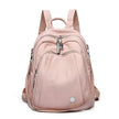 Large Capacity Soft Leather Student Backpack Trendy Travel Bag