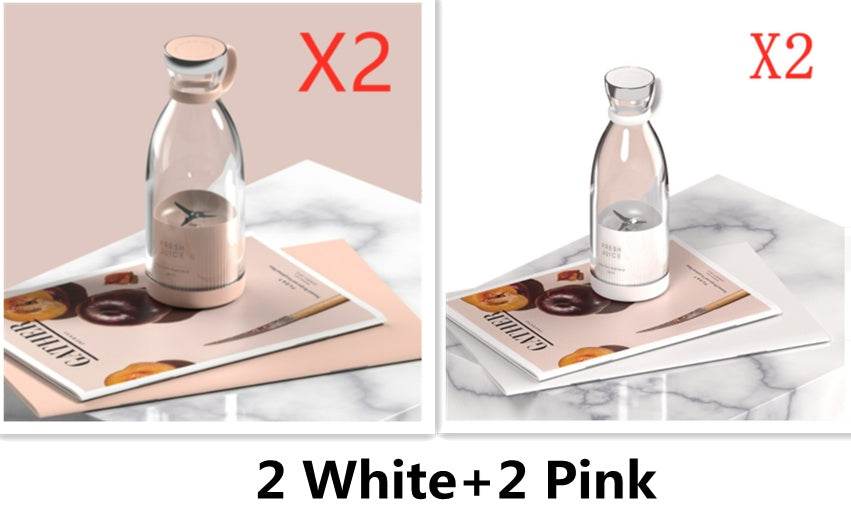 Electric Smoothie Blender Cup USB Rechargeable Portable Juicer 350ML