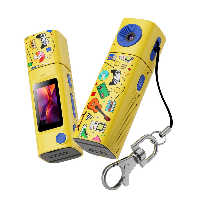 Mini HD Digital Camera CCD20, Thumb-Sized Compact Camera for Photography in 6 Colors