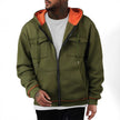 Men's Plus Size Casual Zipper Sweater