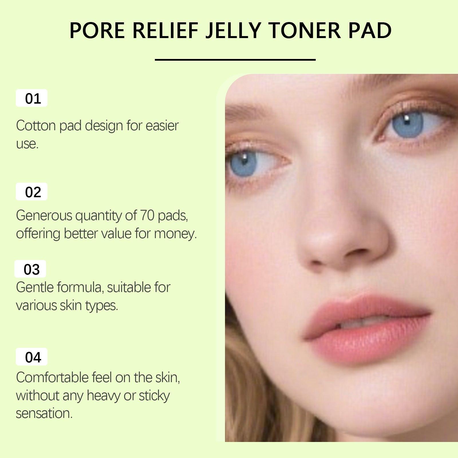 Moisturizing & Soothing Toner Pads with Cactus Extract Collagen & Glycerin