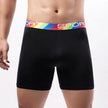 Summer Sports Spandex Plain Boxer Short Underwear for Men
