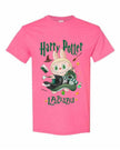 [Adult size] Harry Potter Labubu T-Shirt – Kawaii Wizard Graphic Tee, 100% Cotton