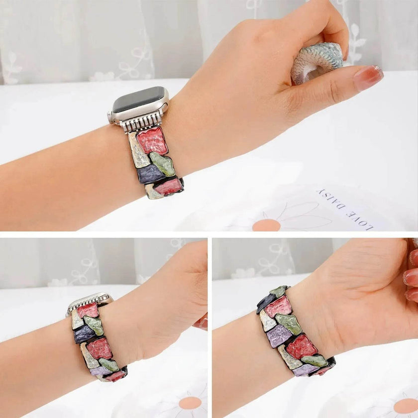 Women Colorful Watch Band  Strap Suitable For Apple iwatch