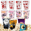 12Pcs Halloween Popcorn Box 3 Designs Spooky Halloween Trick Or Treat Boxes Bloody Theme Party Favor Snack Boxes Candy Cookie Container Paper Boxes For Halloween Holiday Party Supply