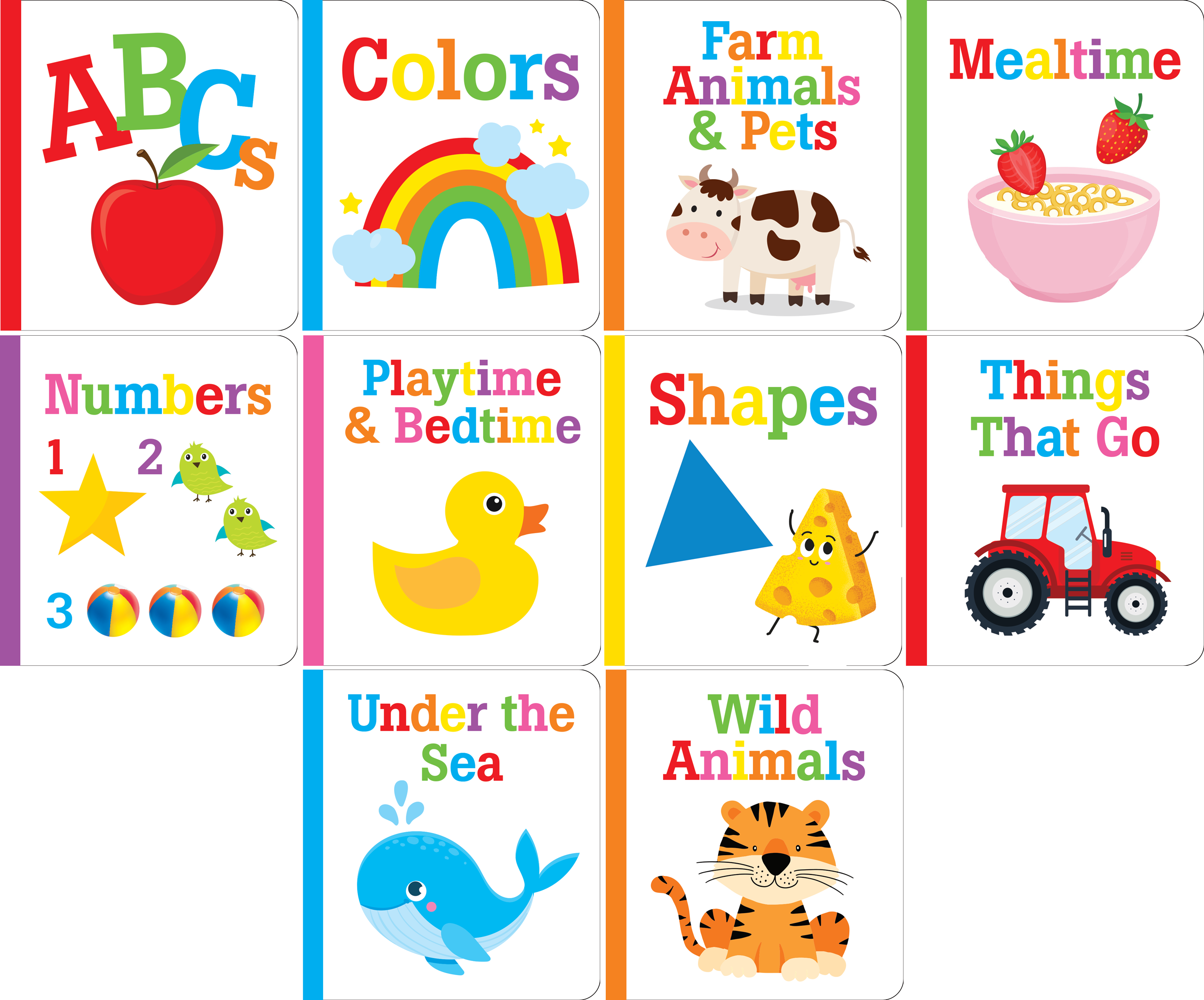 Peter Pauper Press - My Little Library (Set of 10 Board Books)