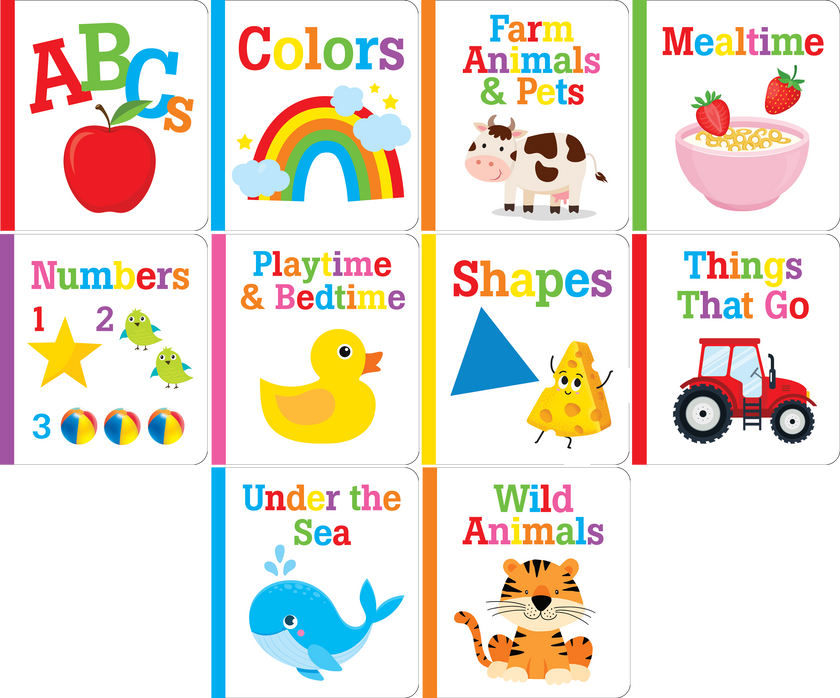 Peter Pauper Press - My Little Library (Set of 10 Board Books)