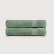 Pure Cotton Bath Towel Set – Burgundy & Turquoise | 500gsm Wholesale Towels