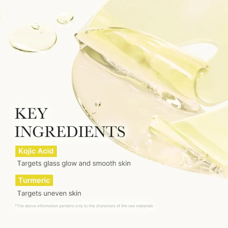 medicube Kojic Acid Turmeric Brightening Gel Mask 28g - 1 BOX / 4 PCS
