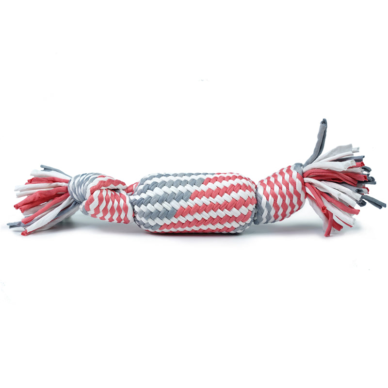 Dog Rope Toy with Squeaker (Stick shape)