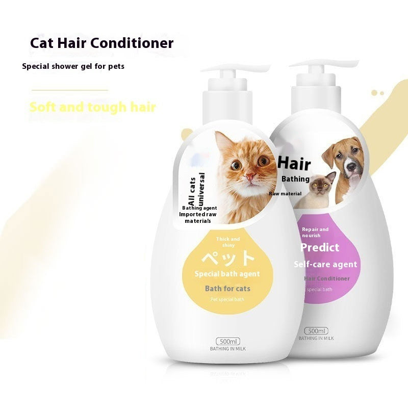 Pet Shower Gel & Shampoo – Breed-Specific Formula for Dogs & Cats | Deodorizing Bath Wash