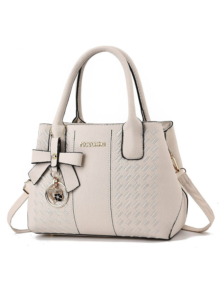 Affordable Luxury formal Handbag PU Leather Made.