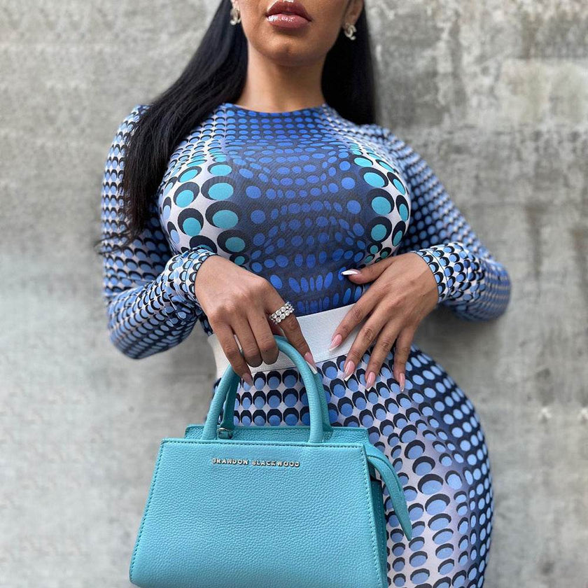 Fashion Skinny 2pcs Printed Athleisure Outfit women