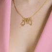 Collier famille pour maman d'un garçon - Cadeau naissance personnalisé au Québec