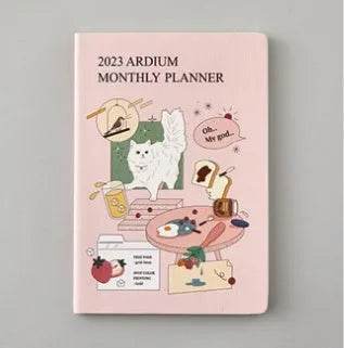Date Type Monthly Planner Calendar