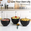 Creative Western Food  Kiln Change Peacock Green Bowl Pant 24oz Bowl Set Of 4 For Cereal, Salad, Pasta, Soup, Dessert, Serving Dishwasher, Microwave And Oven