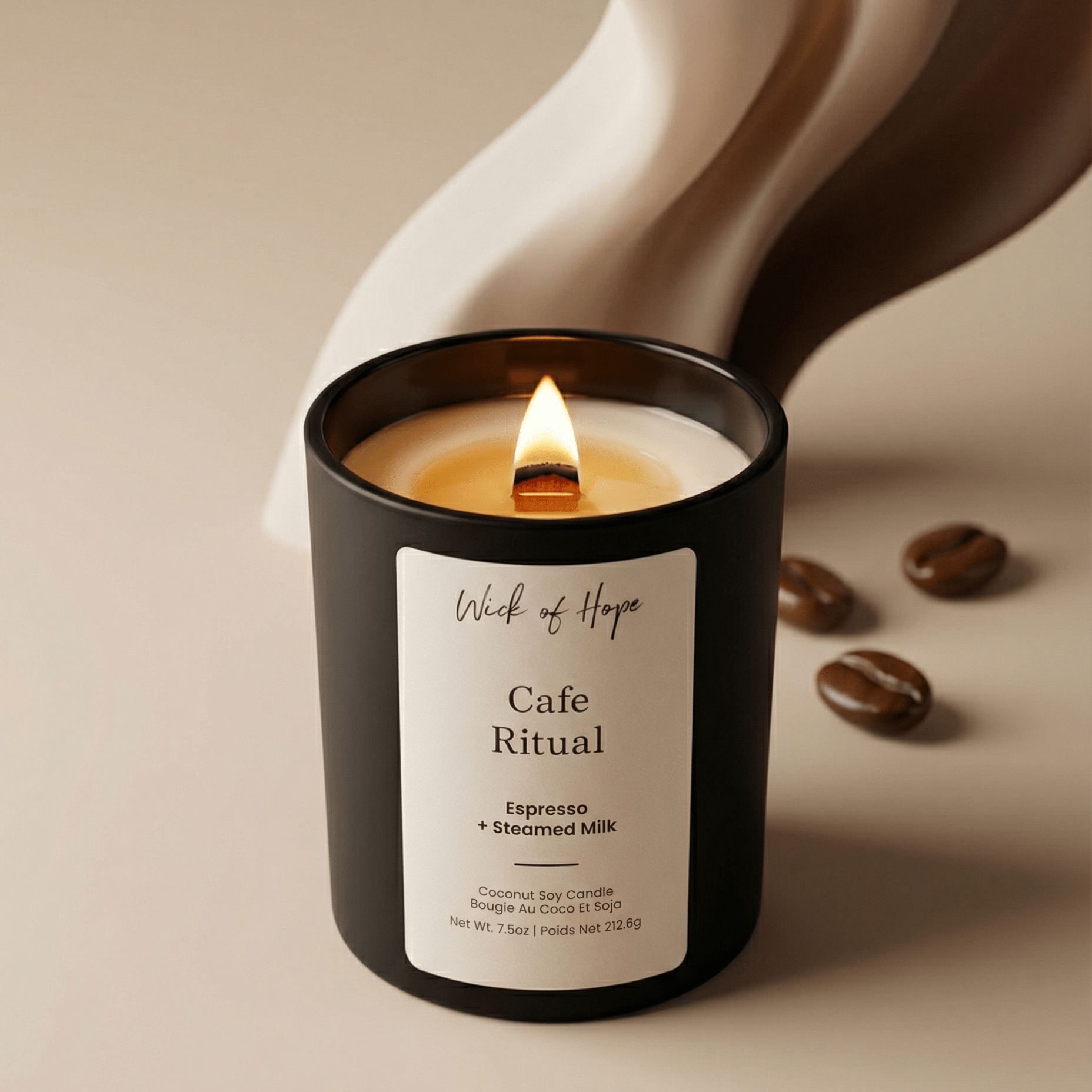 Cafe Ritual Candle | Espresso + Steamed Milk