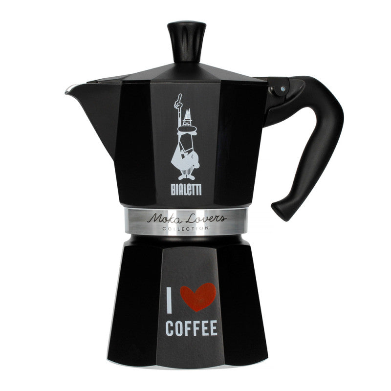 Bialetti Moka Express I love Coffee- 6 tasses