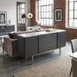Calacatta Marble Top Credenza