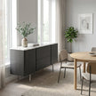 Calacatta Marble Top Credenza