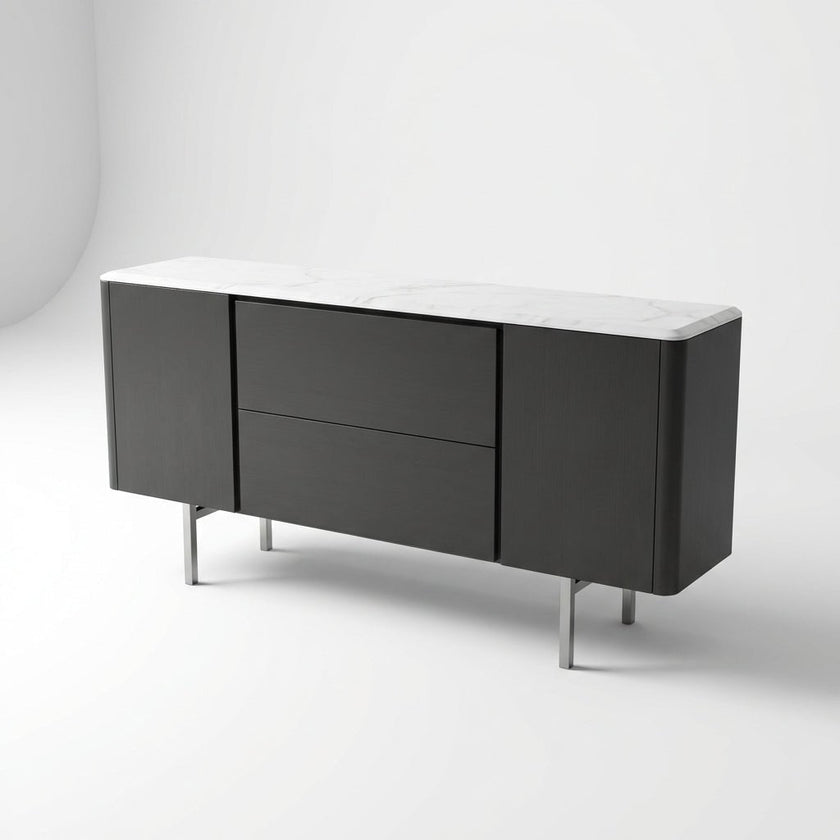 Calacatta Marble Top Credenza