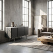 Calacatta Marble Top Credenza
