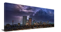 Toile imprimée - Calgary en bleu - Décoration murale