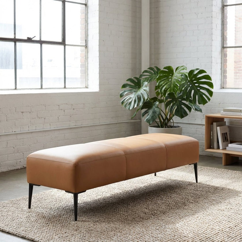 Camel Bench | Handcrafted Bedroom Bench & Entryway Bench