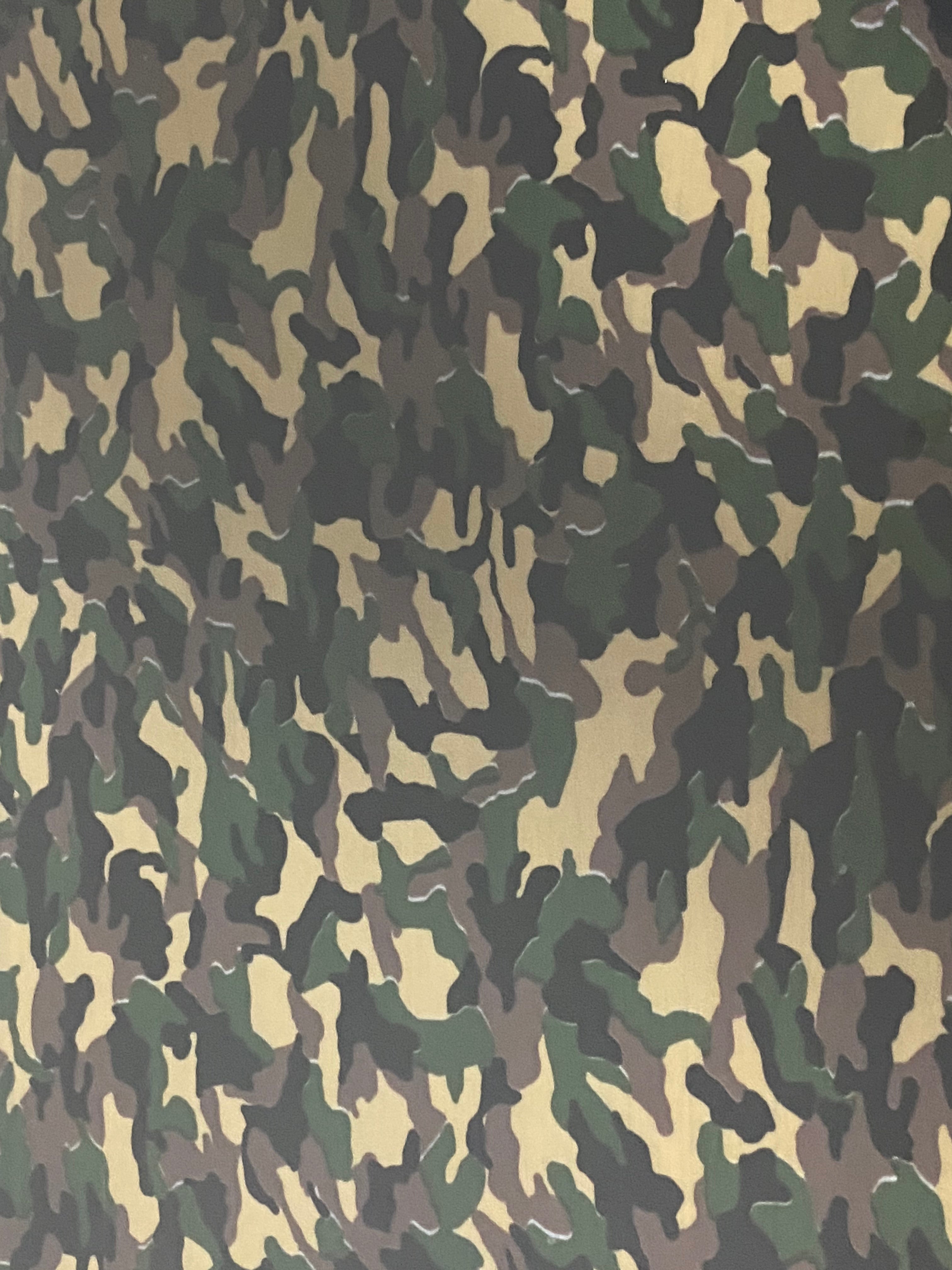 Craft HTV Camo Green Heat Transfer Vinyl (Comes with Protective Film or Liner)