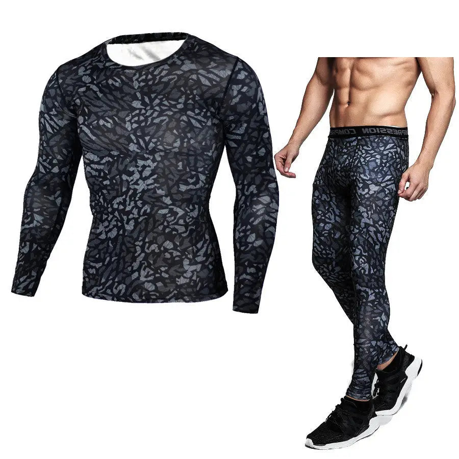 Camouflage Compression Baselayer Set