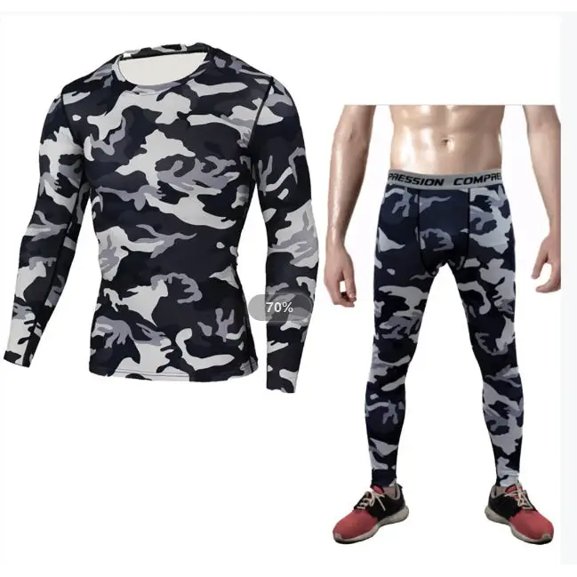 Camouflage Compression Baselayer Set