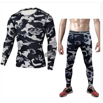 Camouflage Compression Baselayer Set