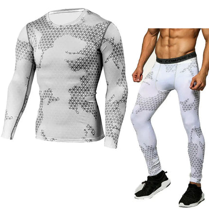 Camouflage Compression Baselayer Set