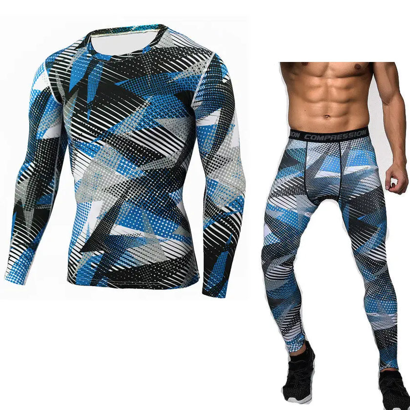 Camouflage Compression Baselayer Set