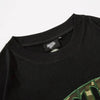 Camouflage Paste Cloth Embroidery Lettered Casual T-shirt