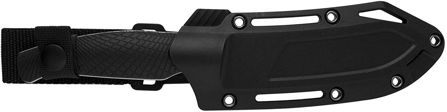 Kershaw Camp 5 Bowie Style Fixed Blade Knife with Sheath