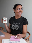 Camping Squad Rhinestone Shirt – Sparkle Glamping Bling Tee for Women | Blingdazzel