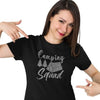 Camping Squad Rhinestone Shirt – Sparkle Glamping Bling Tee for Women | Blingdazzel
