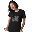Camping Squad Rhinestone Shirt – Sparkle Glamping Bling Tee for Women | Blingdazzel