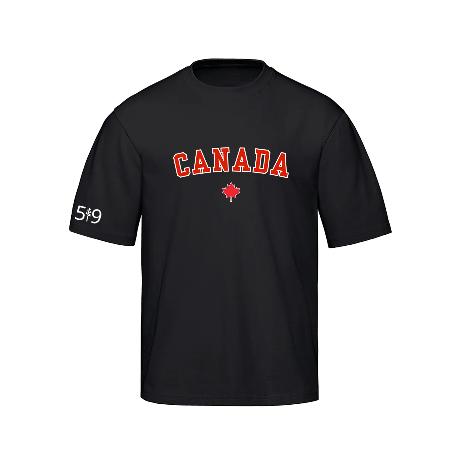 CANADA VARSITY OVERSIZED TEE (UNISEX)