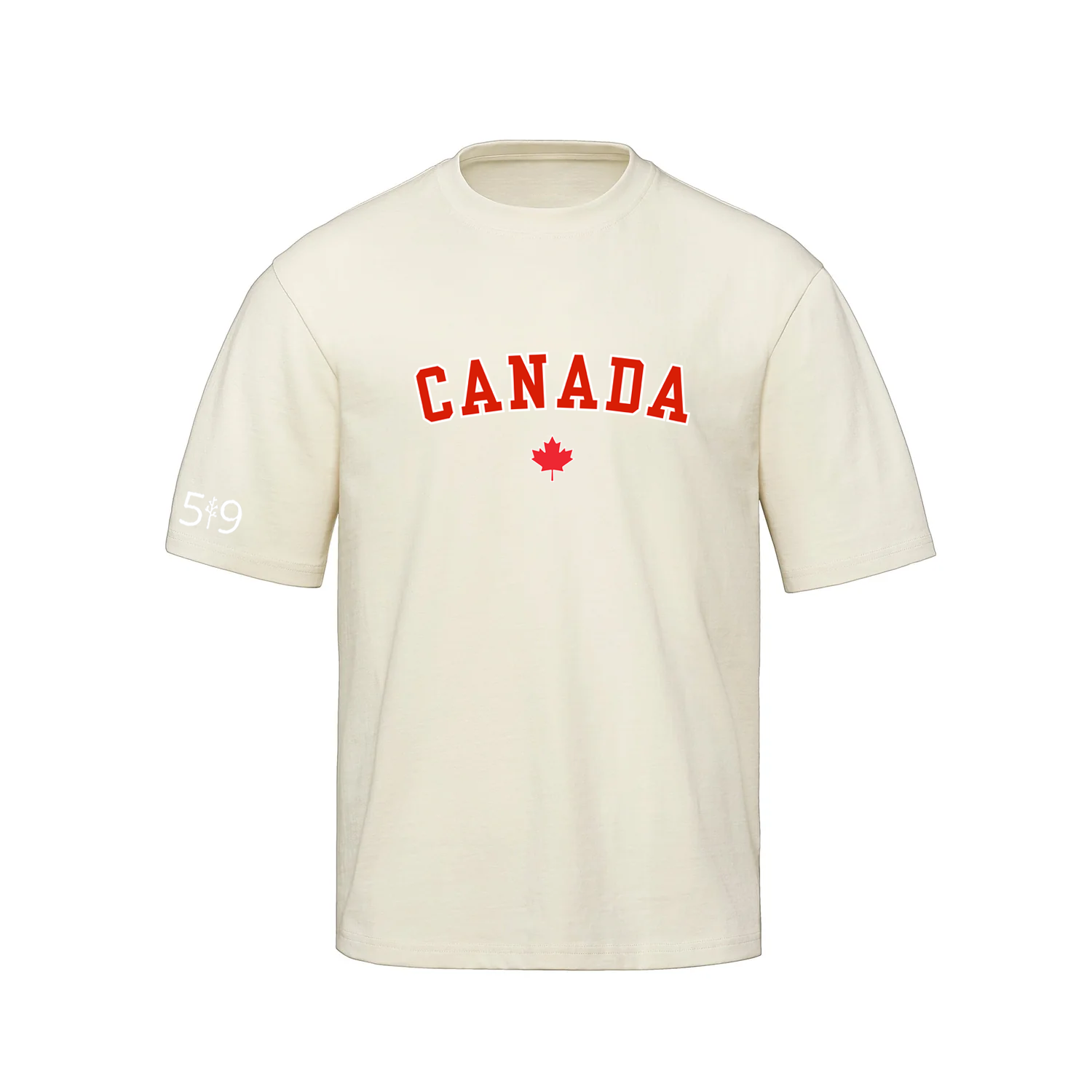 CANADA VARSITY OVERSIZED TEE (UNISEX)