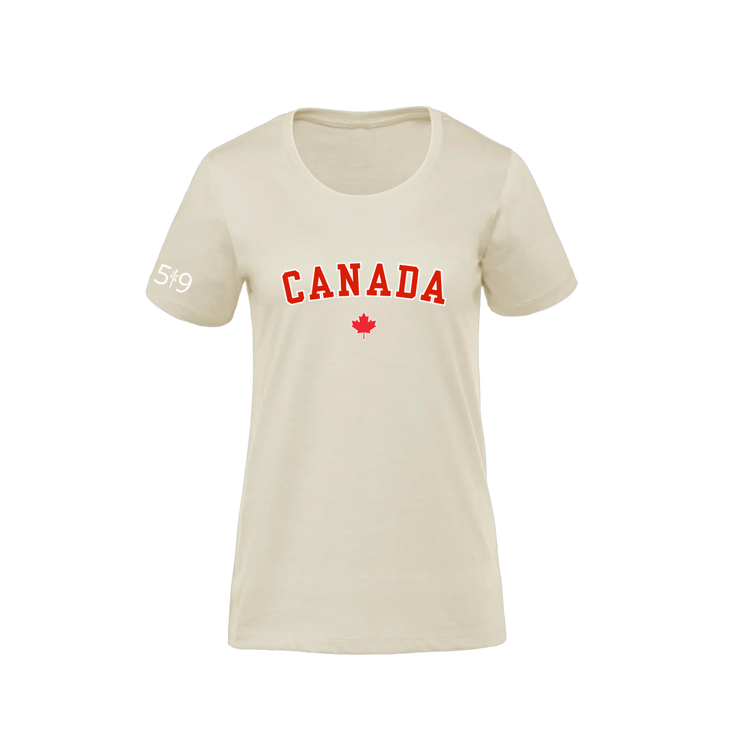 CANADA VARSITY PREMIUM TEE (WOMENS)