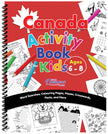 Canada Activity Book for Kids Ages 6-8 (Spiral Edition)
