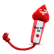 Canada Firework Dog Toy – Plush, Squeaky & Tug Rope