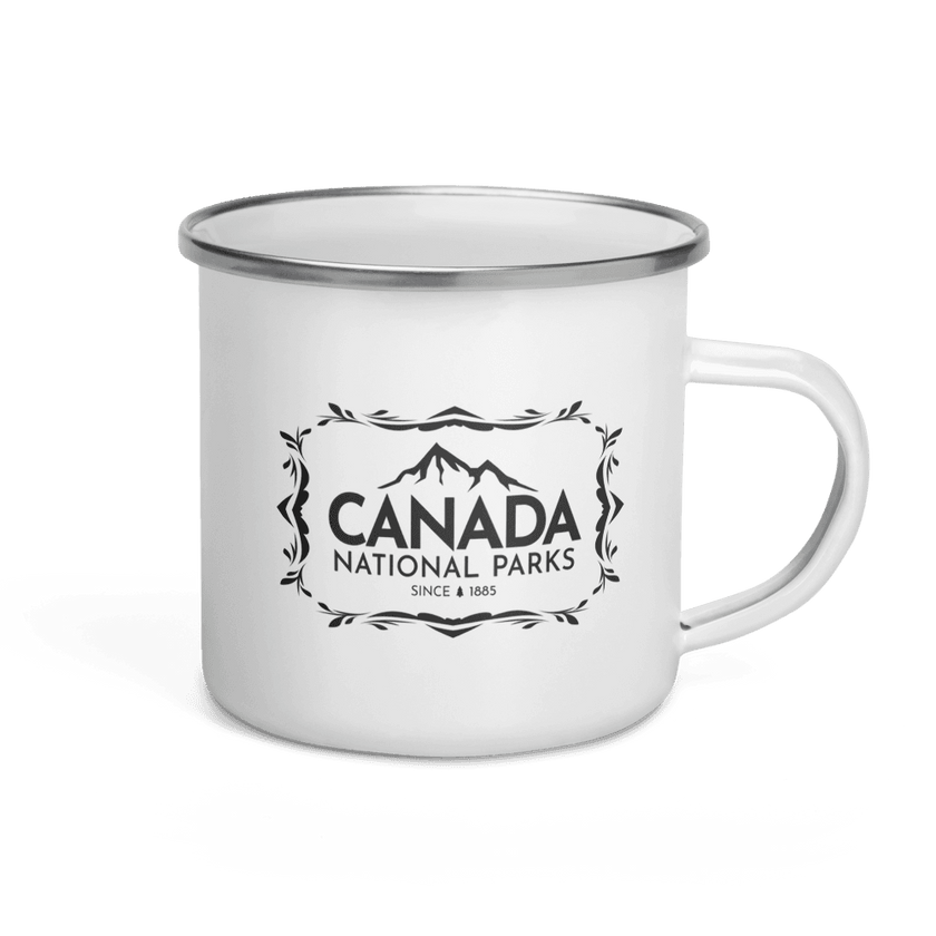 Canada National Parks Enamel Mug, Canada Parks