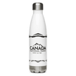 Canada National Parks Stainless Steel Water Bottle, Canada Parks