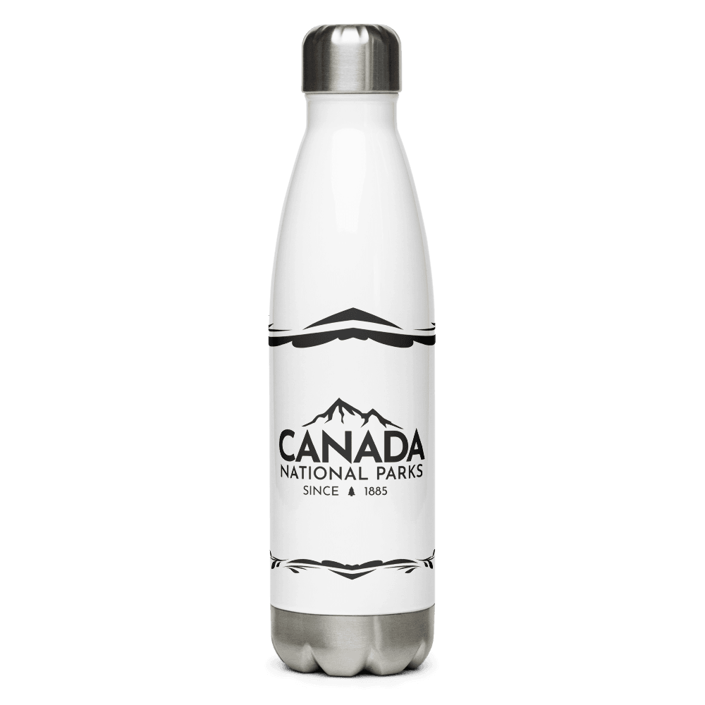 Canada National Parks Stainless Steel Water Bottle, Canada Parks