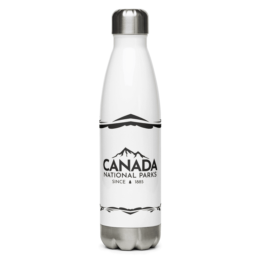 Canada National Parks Stainless Steel Water Bottle, Canada Parks