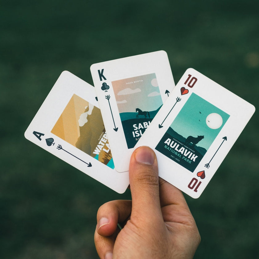 Canada National Parks Waterproof Playing Cards, Canada Parks